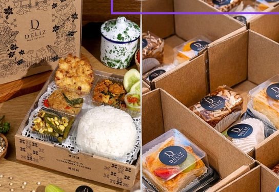 Deliz snack boxes with pastries